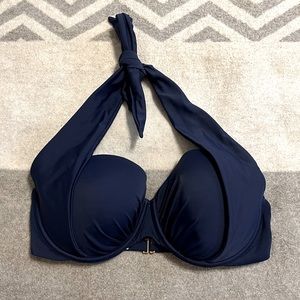 Victoria’s Secret Swim | Multi-wear Bikini Top | Navy Blue | 34D